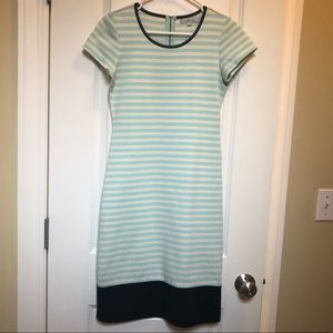 Mint and White Dress